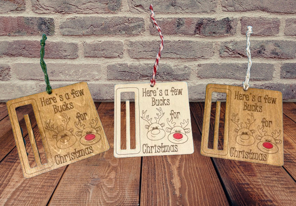 Money Holder Christmas Ornament