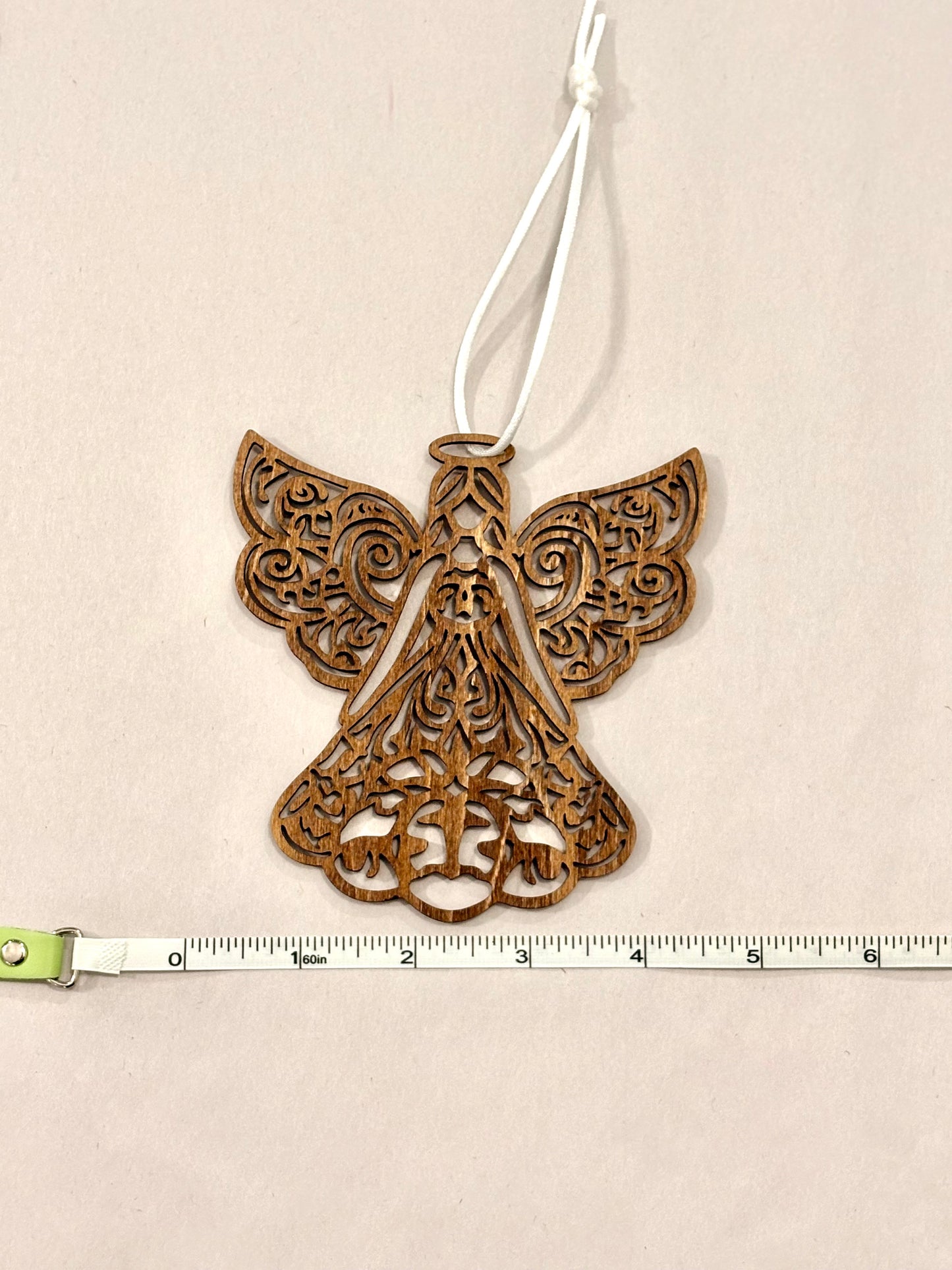 Carved Angel Ornament